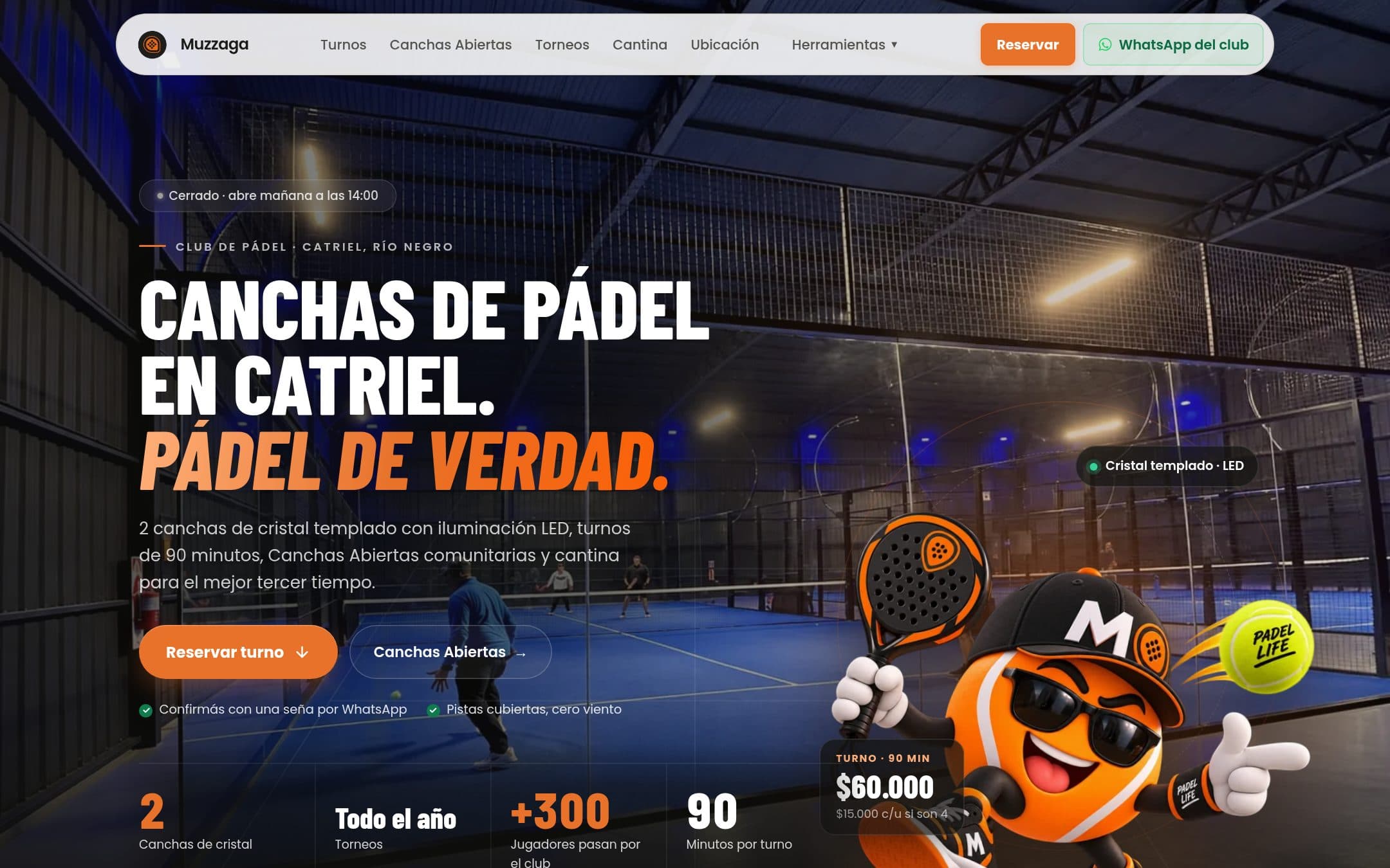 Muzzaga Pádel preview